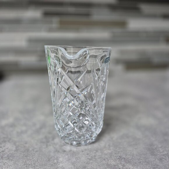 J G Durand Crystal 24% Lead Crystal France Pitcher Jug Villemont Pattern - Picture 9 of 12